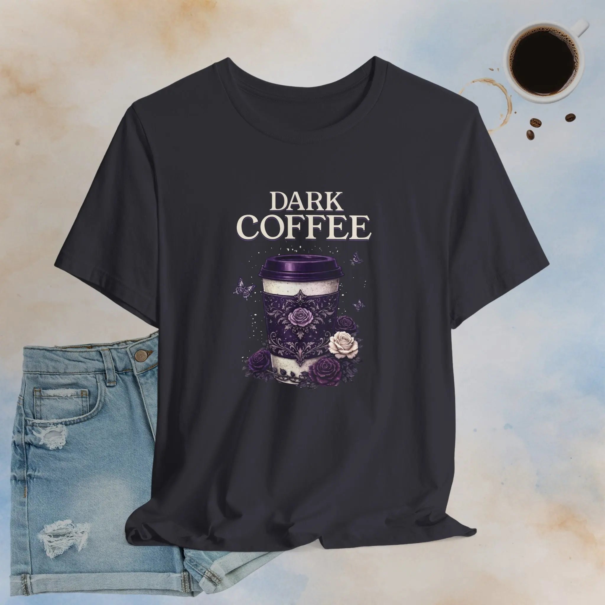 Dark Coffee T‑Shirt Printify