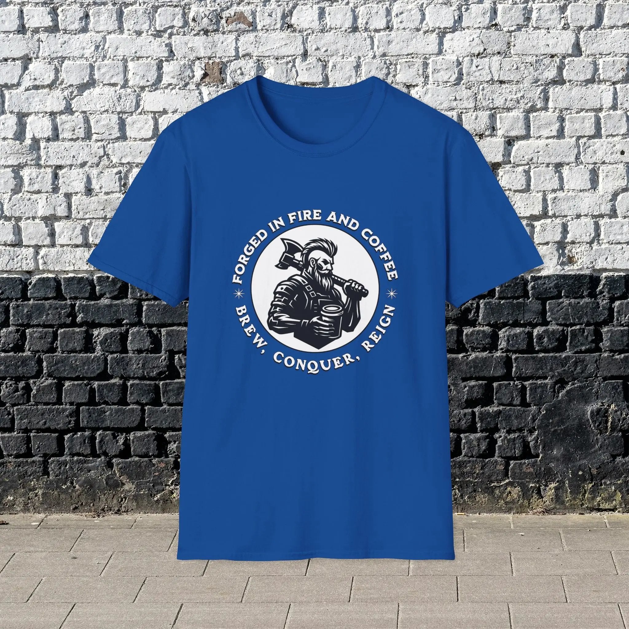 Forged in Fire Viking T-Shirt Printify