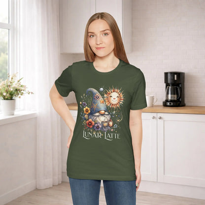 Lunar Latte Gnome Tee Printify
