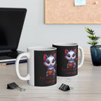 Purr Evil 11 oz Ceramic Mug Printify