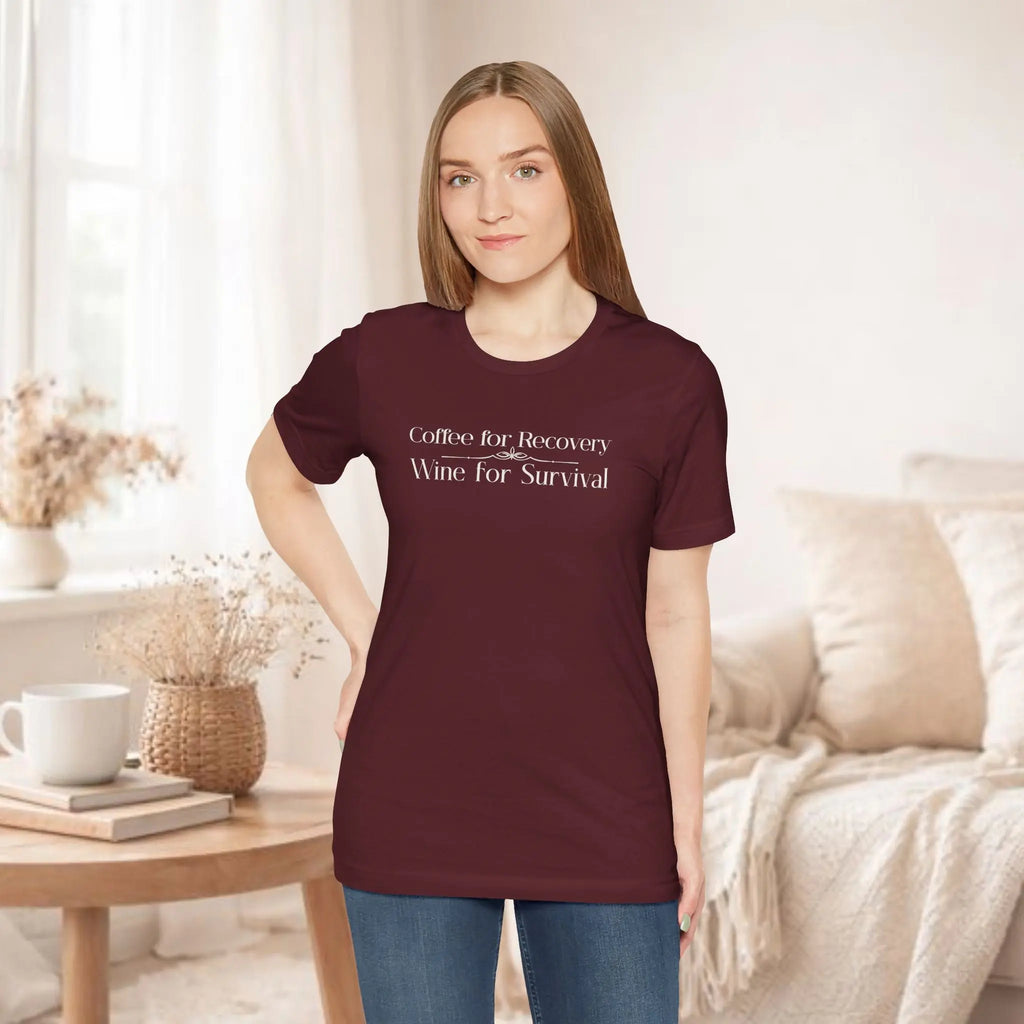 Coffee For Recovery T-Shirt Printify