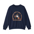 Spooky Sips & Cozy Trips Sweatshirt Printify