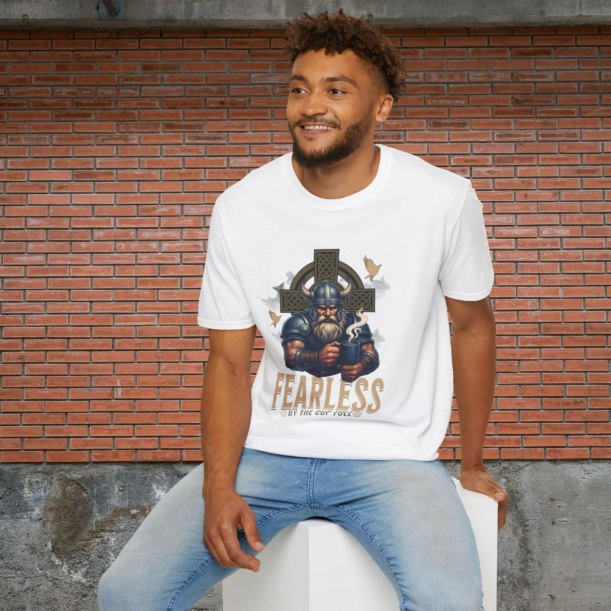 Fearless Viking T-Shirt Printify