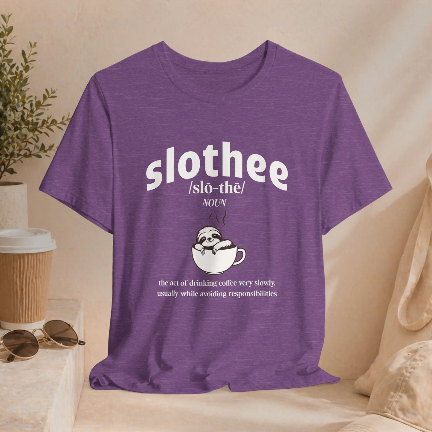 Slothee Definition T‑Shirt Printify