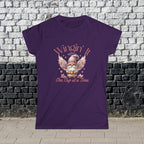 Wingin It Women's Tee - Cute Gnome Design, Comfortable Apparel, Gift for Coffee Lovers, Casual Everyday Wear, Seasonal T-Shirt - Boldly Bitter Company