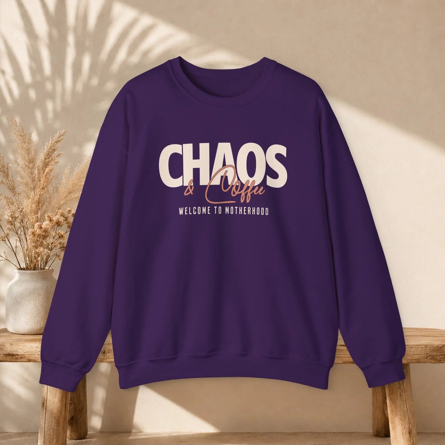 Chaos & Coffee Sweatshirt Printify