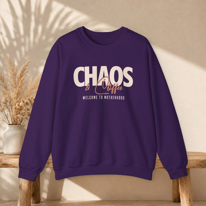 Chaos & Coffee Sweatshirt Printify