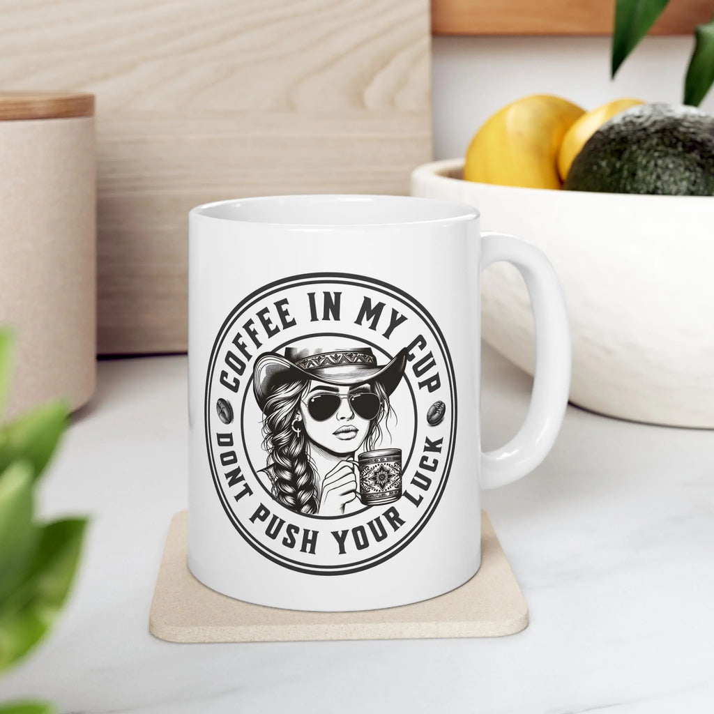 Push Your Luck 11oz Mug - Boldly Bitter Company