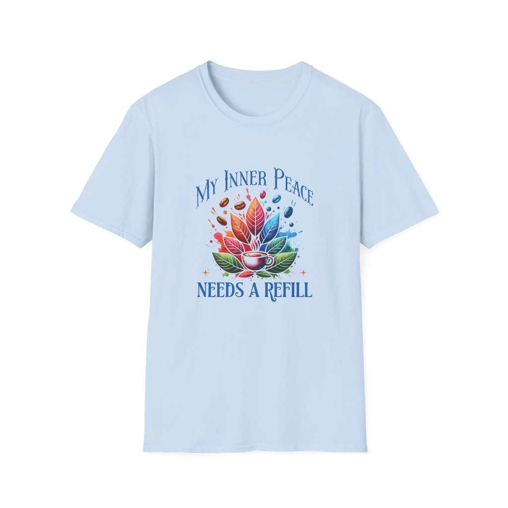 Inner Peace Coffee T-Shirt Printify