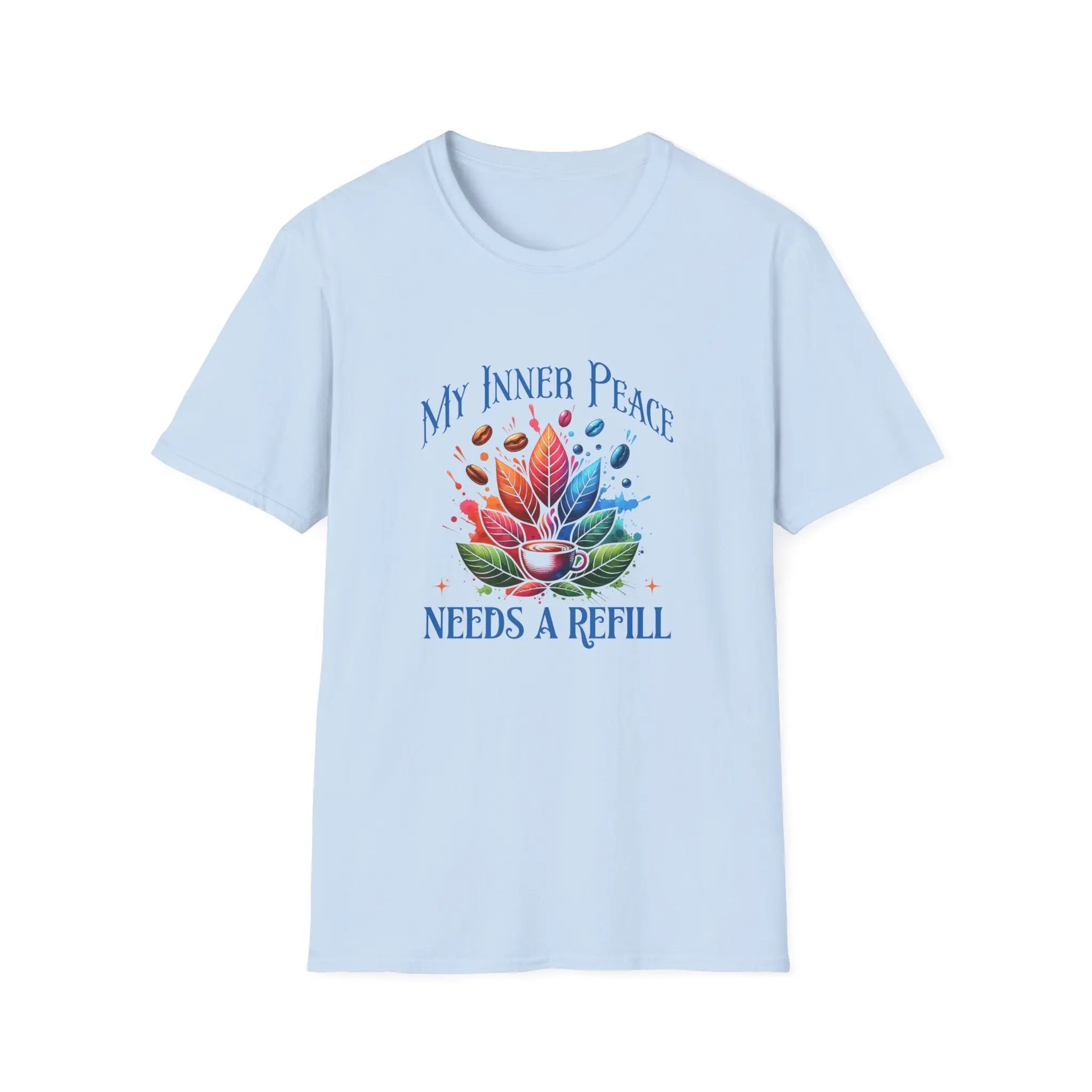 Inner Peace Coffee T-Shirt Printify