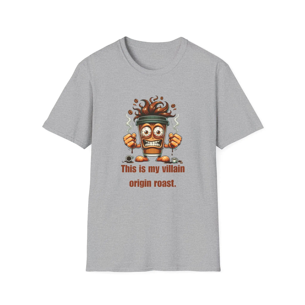 Villain Origin Roast T-shirt - Boldly Bitter Company