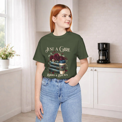 Books & Brews T-Shirt Printify