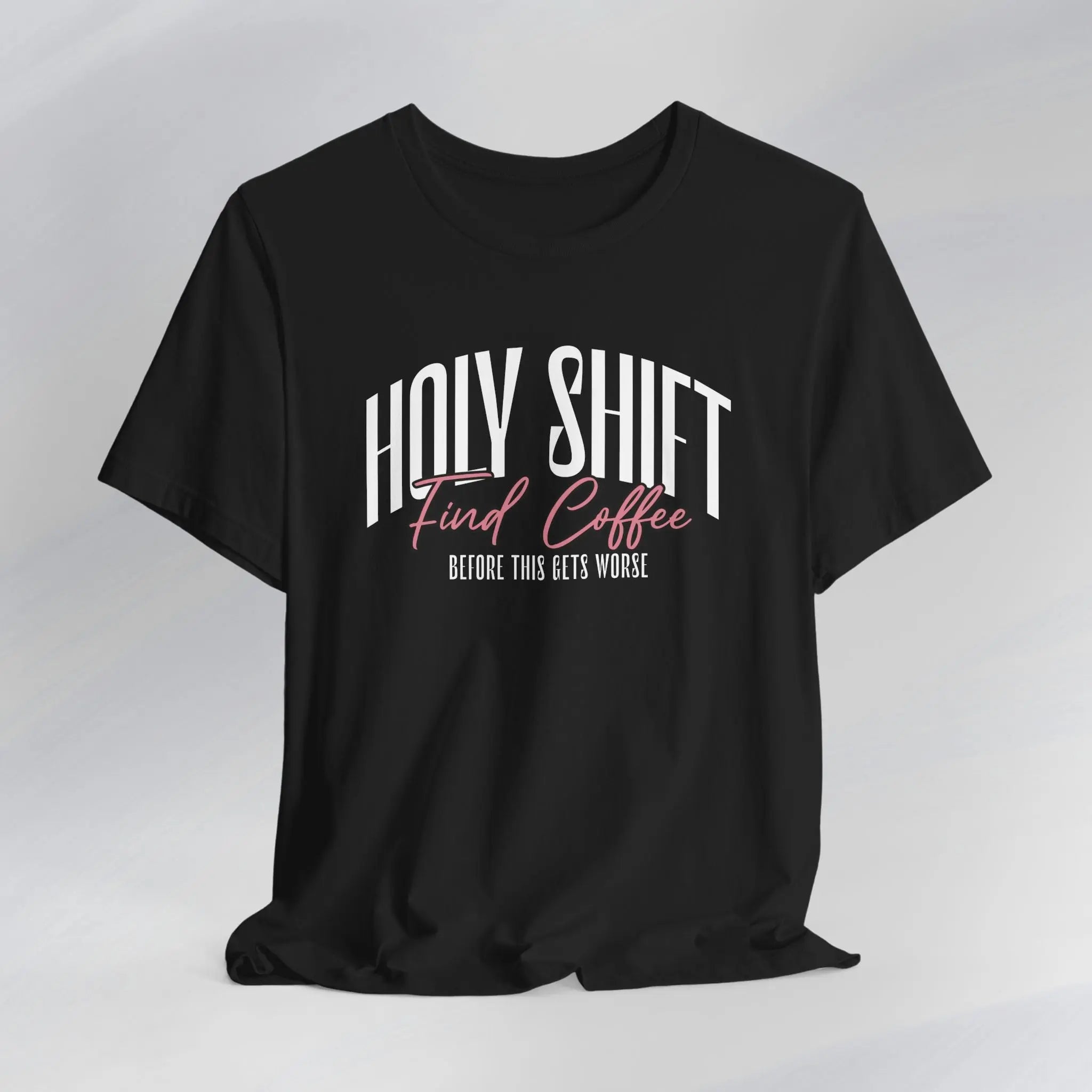 Holy Shift Coffee Tee Printify