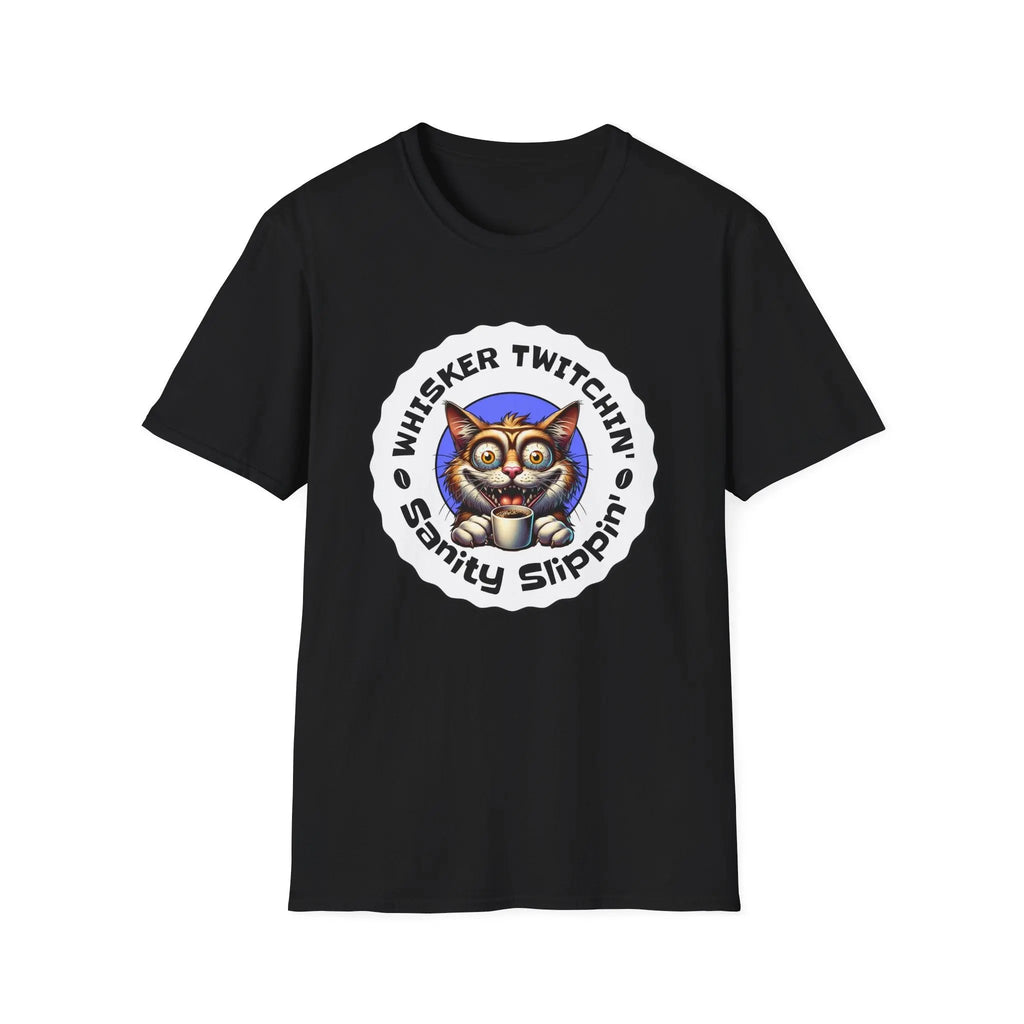 Whisker Twitchin' Sanity Slippin' Tee - Boldly Bitter Company