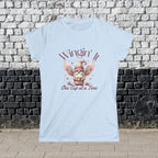 Wingin It Women's Tee - Cute Gnome Design, Comfortable Apparel, Gift for Coffee Lovers, Casual Everyday Wear, Seasonal T-Shirt - Boldly Bitter Company