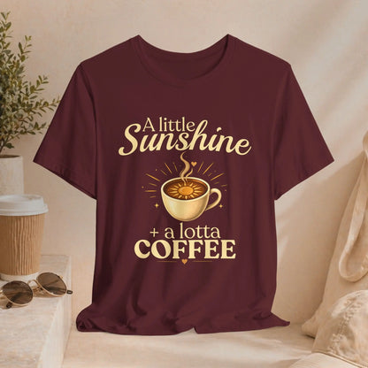 Little Sunshine & Coffee T-Shirt Printify