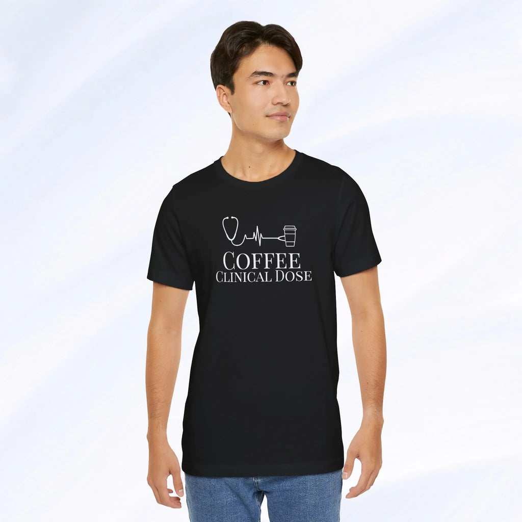 Coffee Clinical Dose Tee Printify