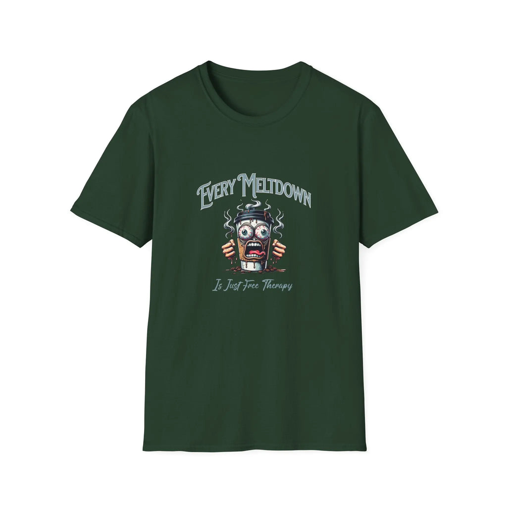 Therapy Coffee Cup T-shirt Printify