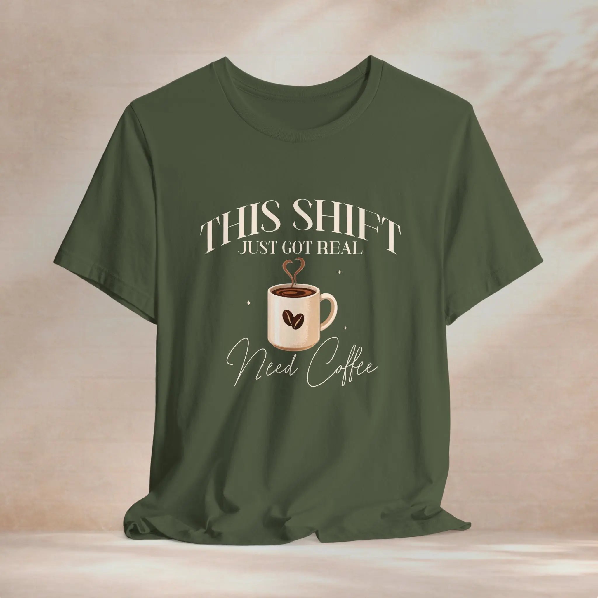 Shift Just Got Real T-Shirt Printify