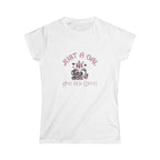 Just a Gal and Her Coffee T-Shirt – Cute Coffee Cup Graphic Tee Printify