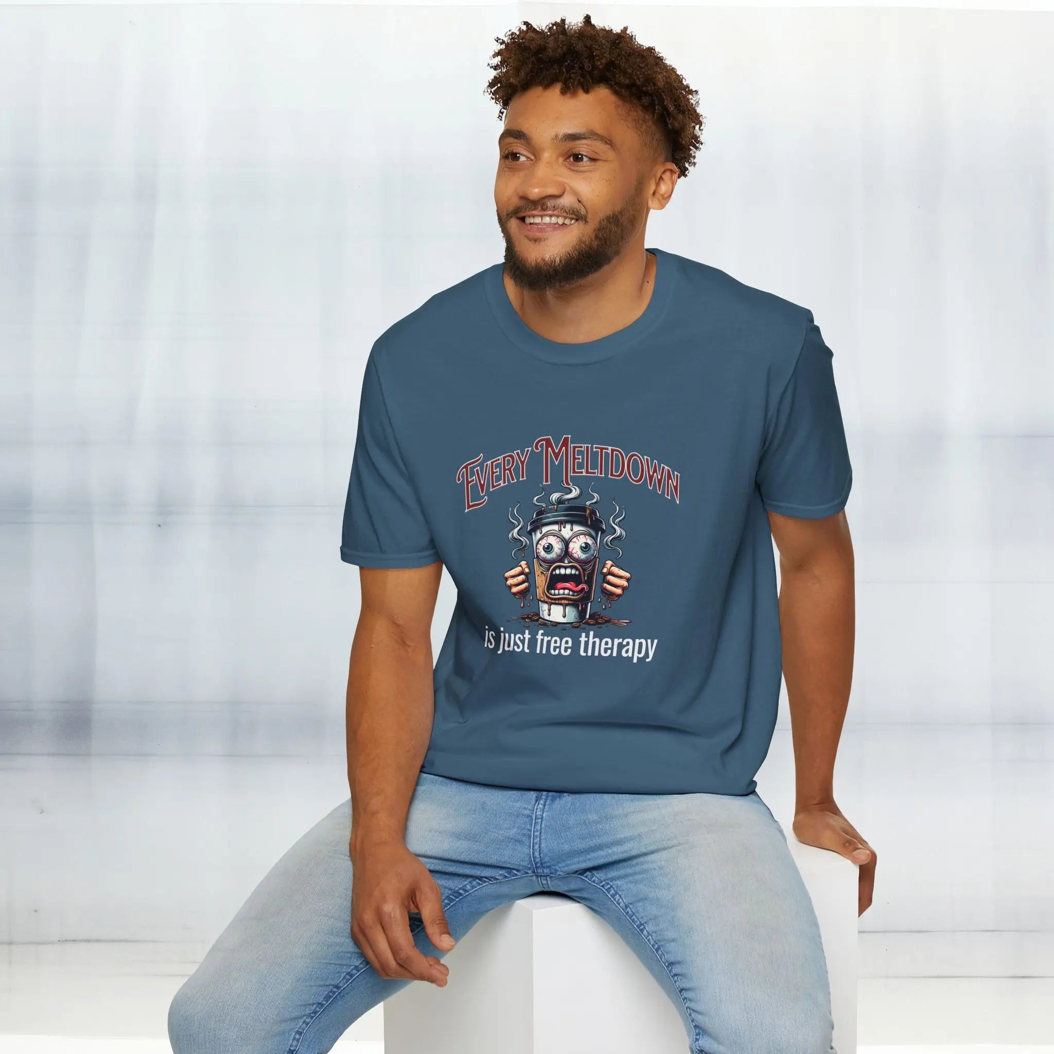 Every Meltdown is Free Therapy Tee Printify