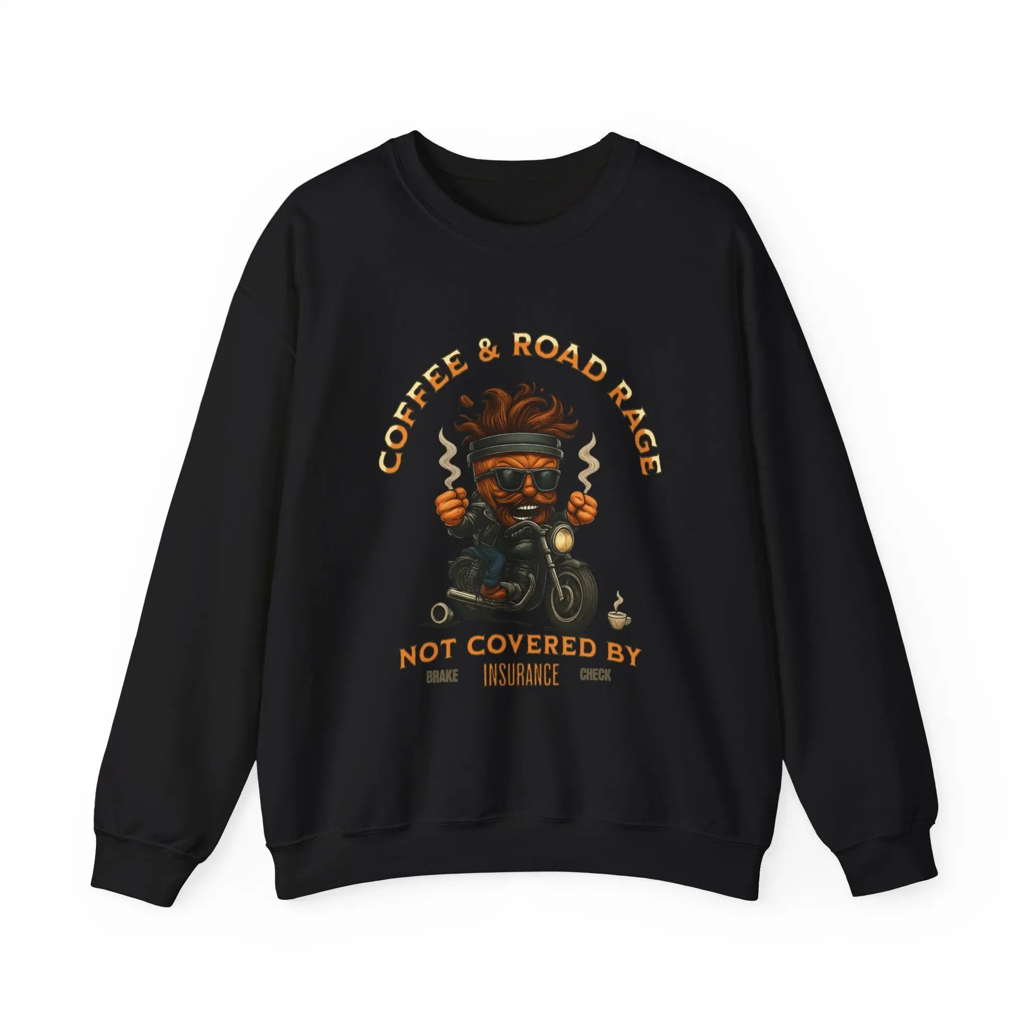 Coffee & Road Rage Sweatshirt Printify