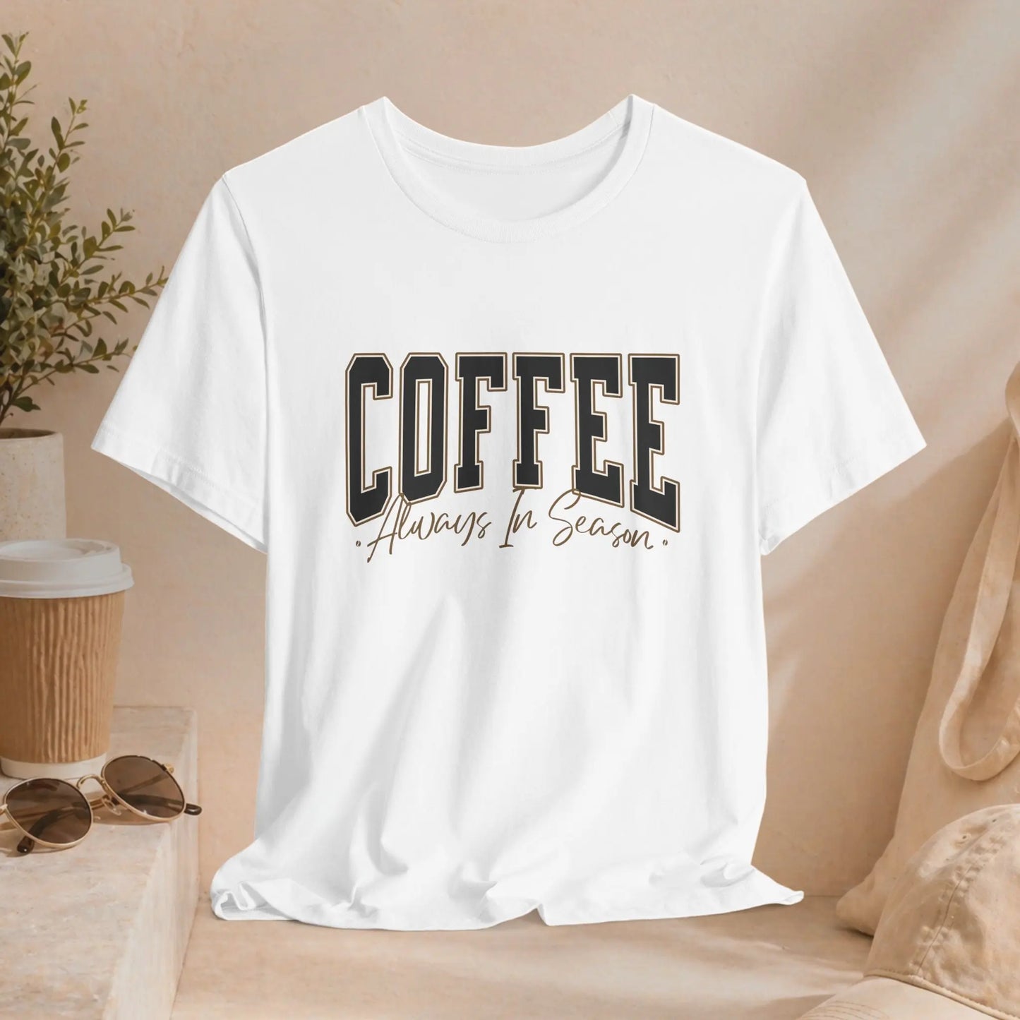 Coffee Always in Season Tee - Boldly Bitter Company