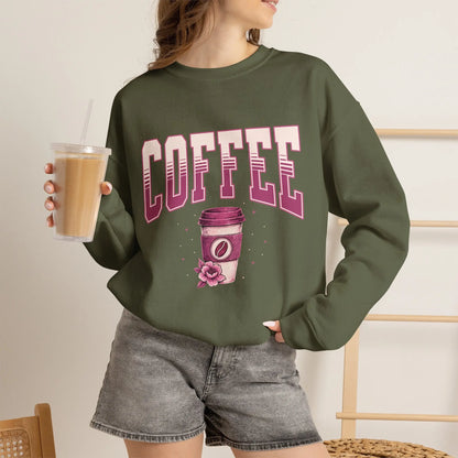 Coffee Graphic Sweatshirt Printify