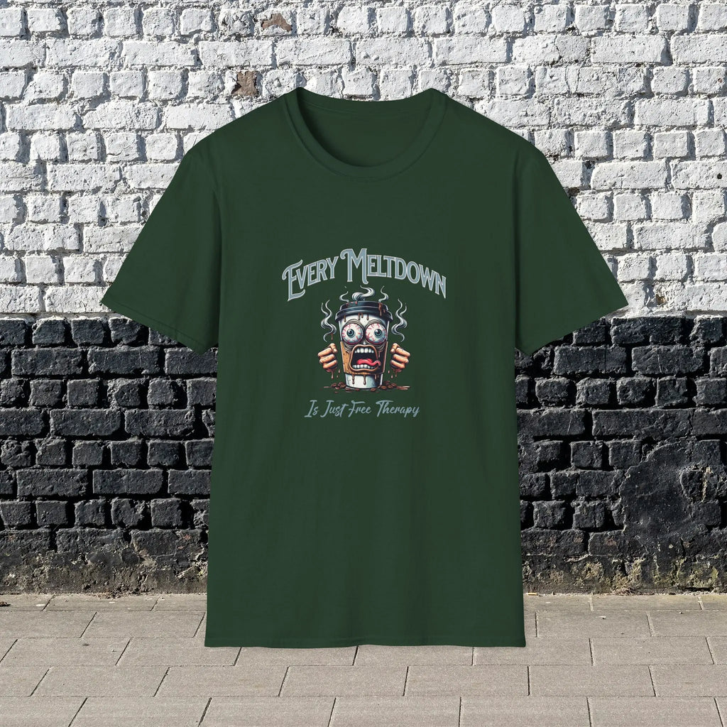 Therapy Coffee Cup T-shirt Printify