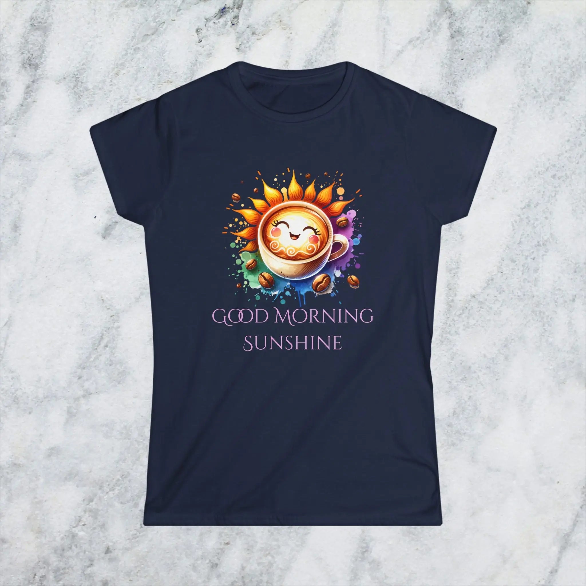 Good Morning Sunshine - Sunshine and Coffee Tee - Boldly Bitter Company