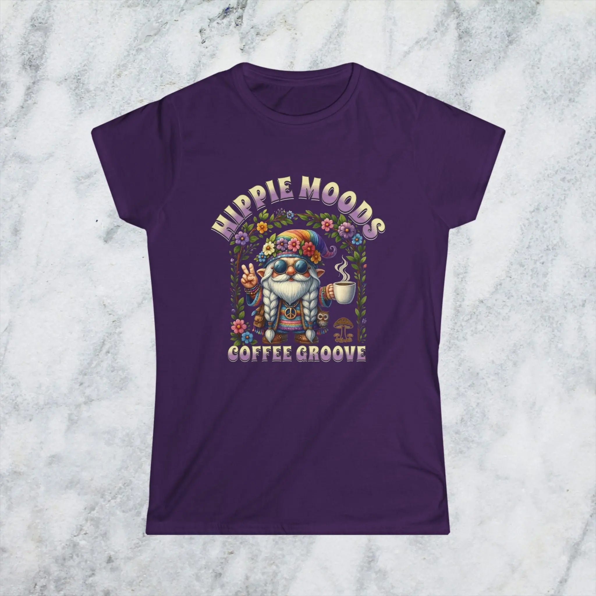 Hippie Moods Coffee Grove Tee Printify