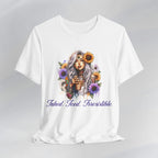 Iced Inked Floral T-shirt Printify