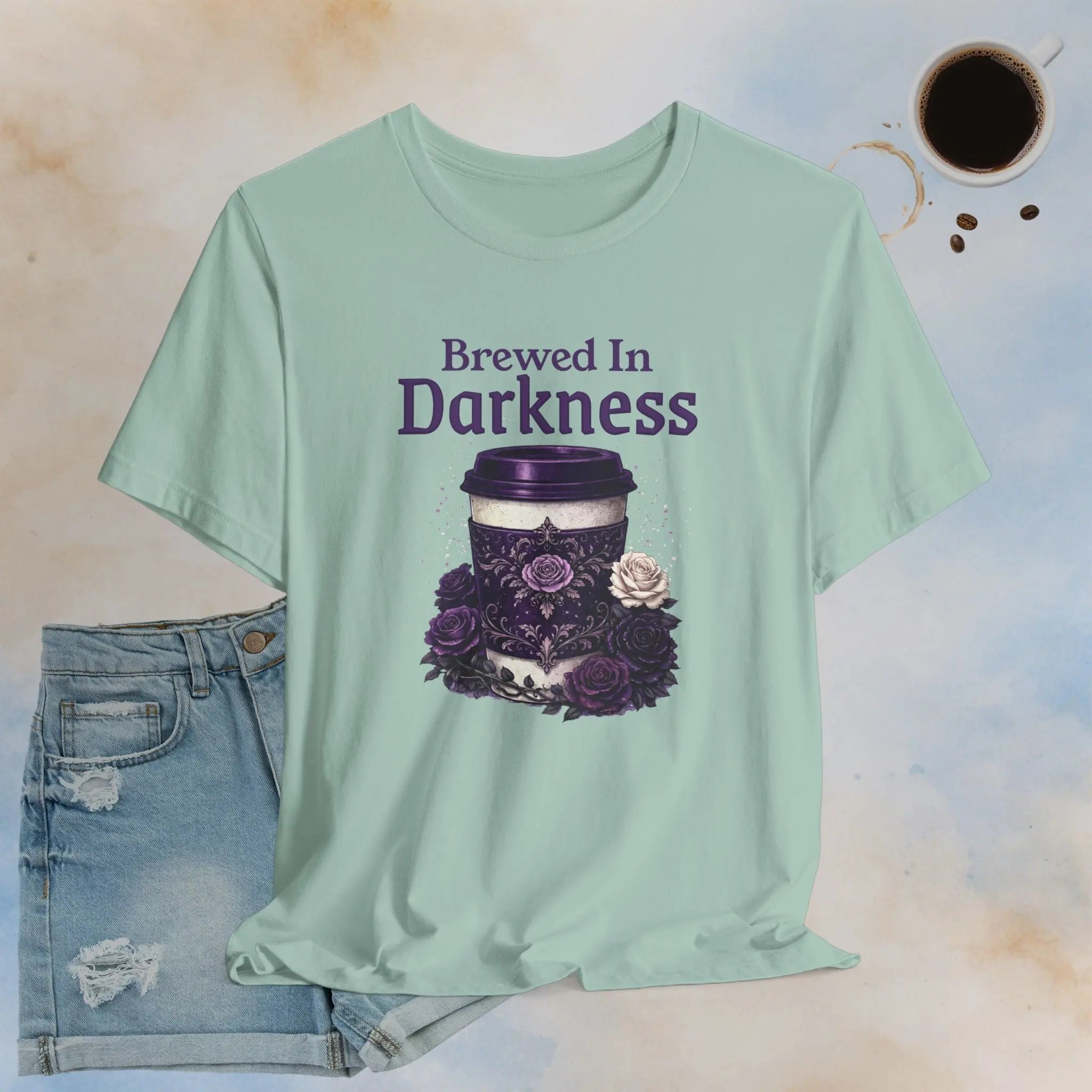 Brewed in Darkness Tee Printify