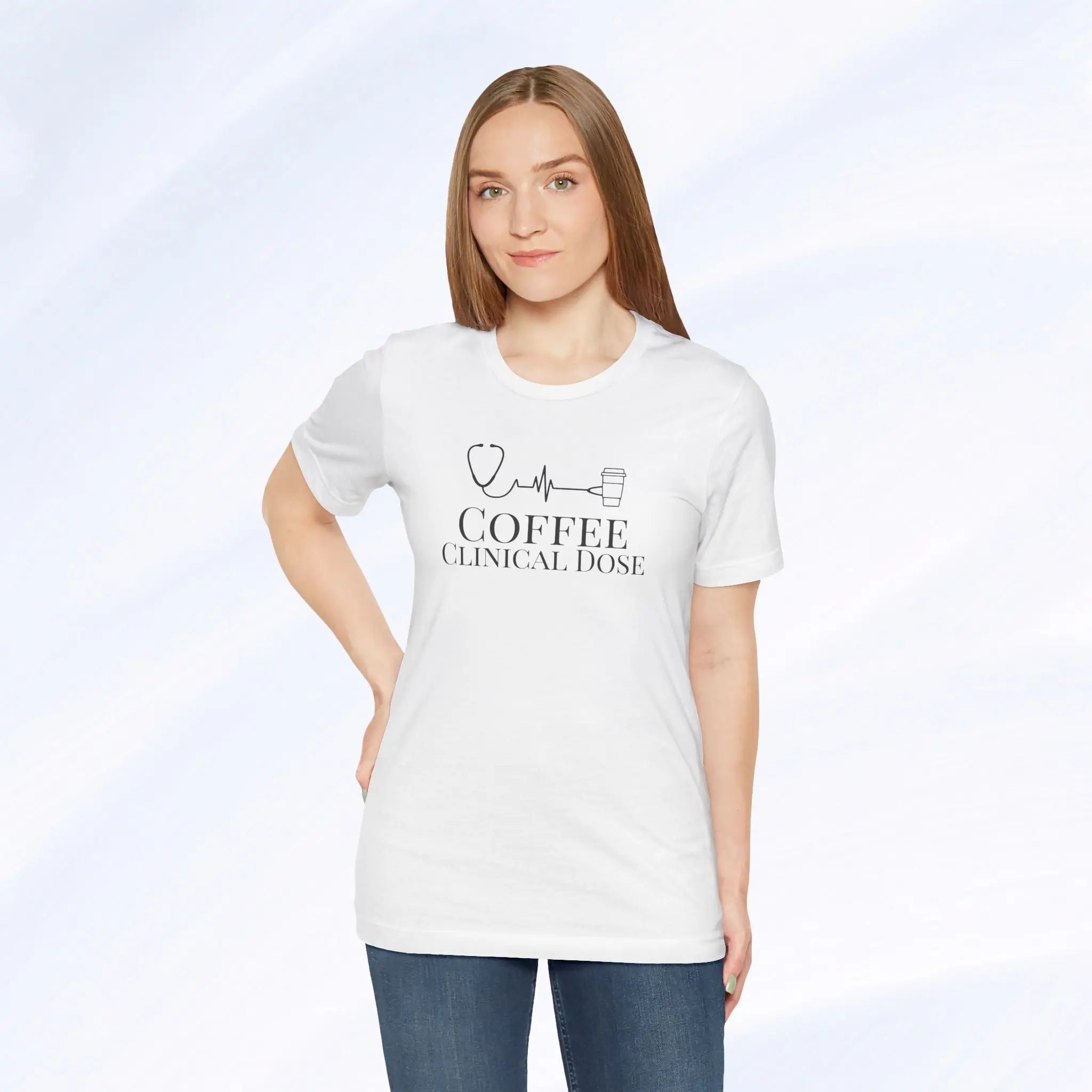 Coffee Clinical Dose Tee Printify