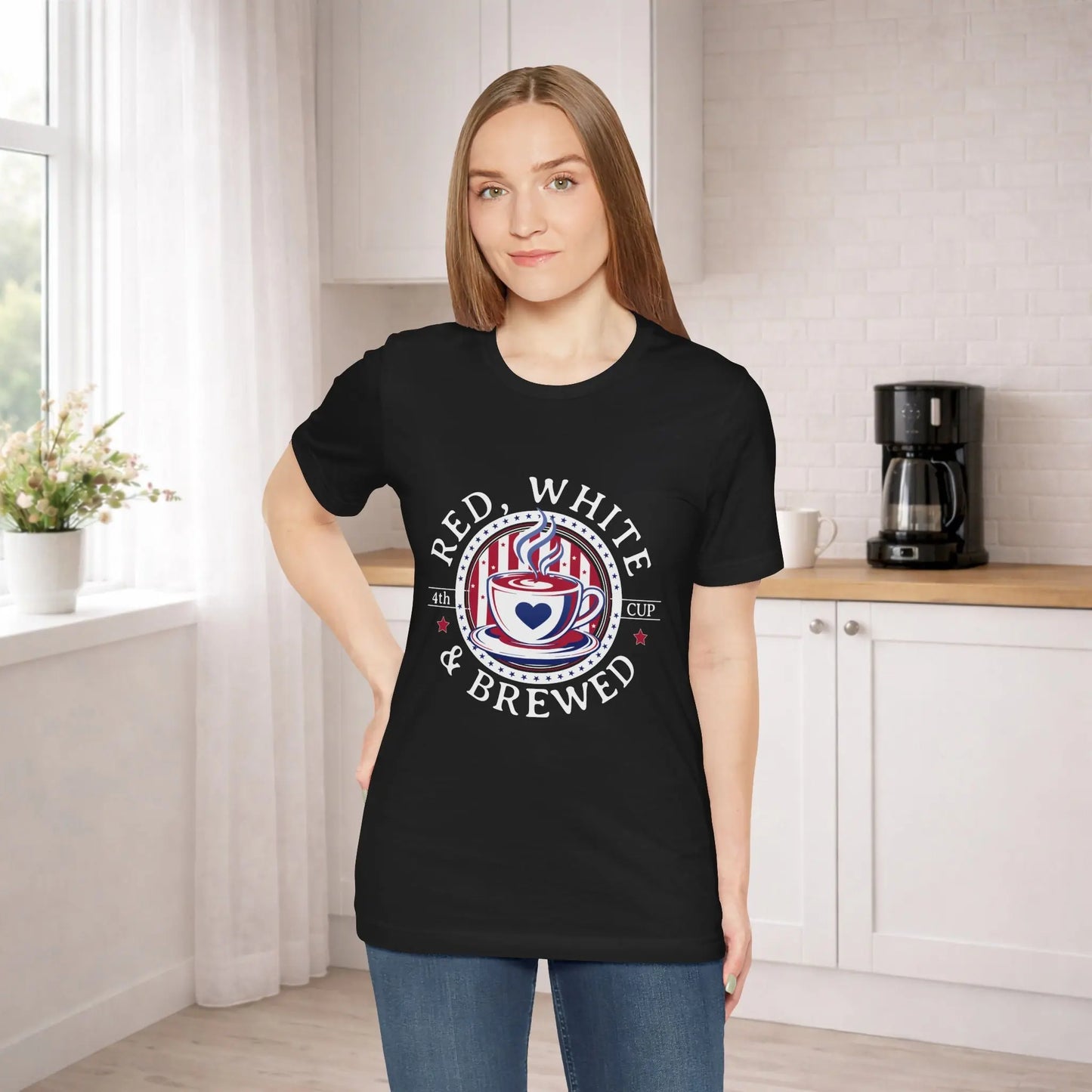 Red, White & Brewed Tee - Boldly Bitter Company