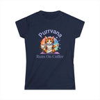 Purrvana T-Shirt – Funny Cat Lover Gift for Coffee Addicts Printify