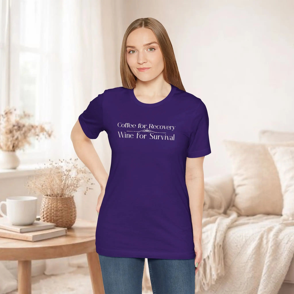 Coffee For Recovery T-Shirt Printify