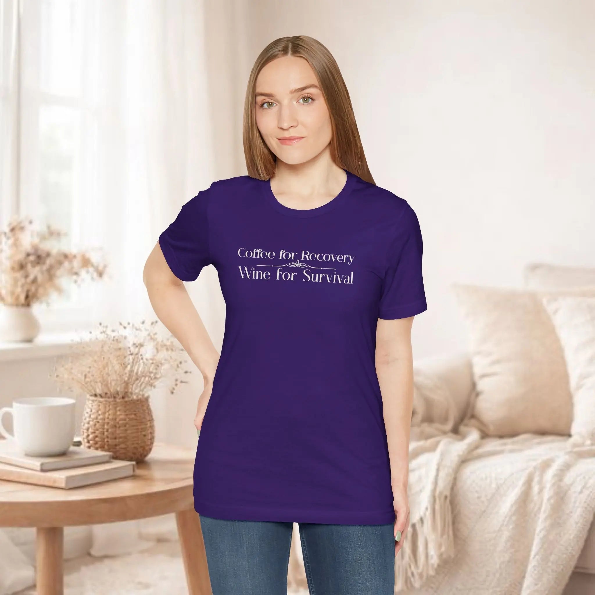 Coffee For Recovery T-Shirt Printify