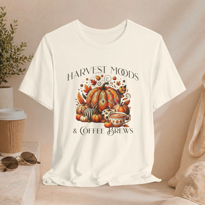 Harvest Moods & Coffee Brews Tee Printify