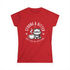 Strong & Bitter Tshirt - Just Like My Cattitude Printify