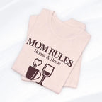 Mom Rules Tee Printify