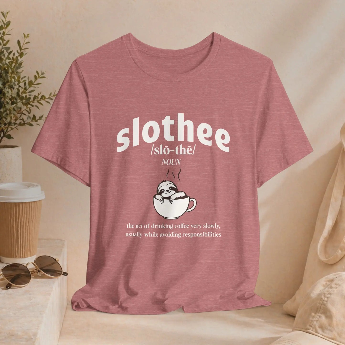 Slothee Definition T‑Shirt Printify