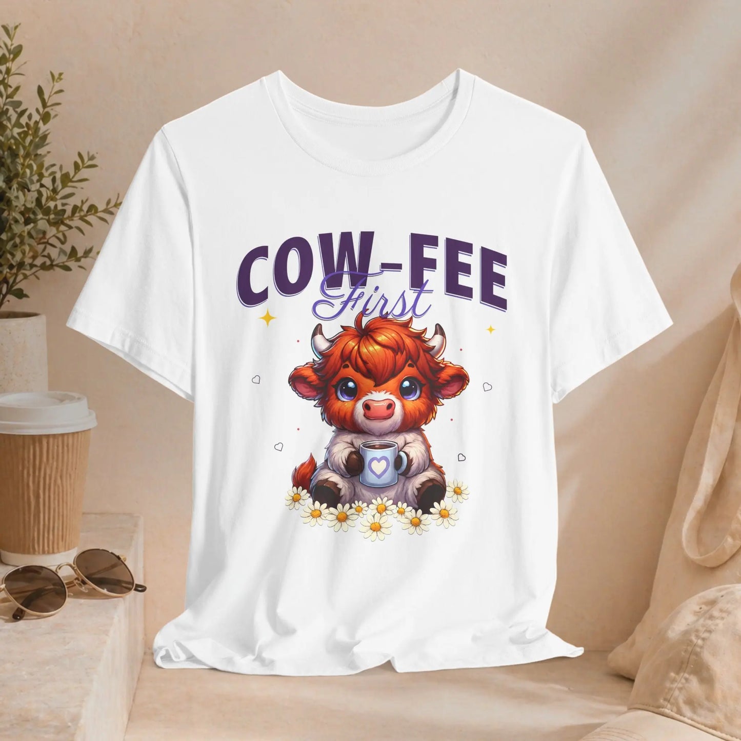 Cow-Fee First Tee - Boldly Bitter Company