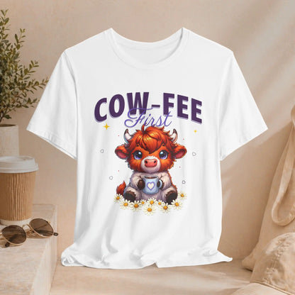 Cow-Fee First Tee - Boldly Bitter Company