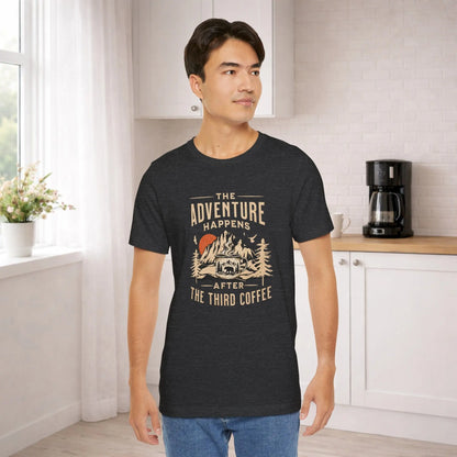 Adventure Happens T-Shirt - Boldly Bitter Company