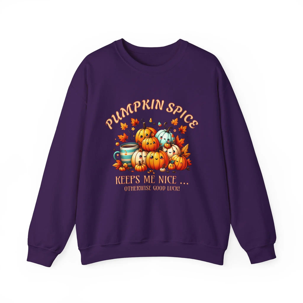 Pumpkin Spice Sweatshirt - Otherwise Good Luck Printify