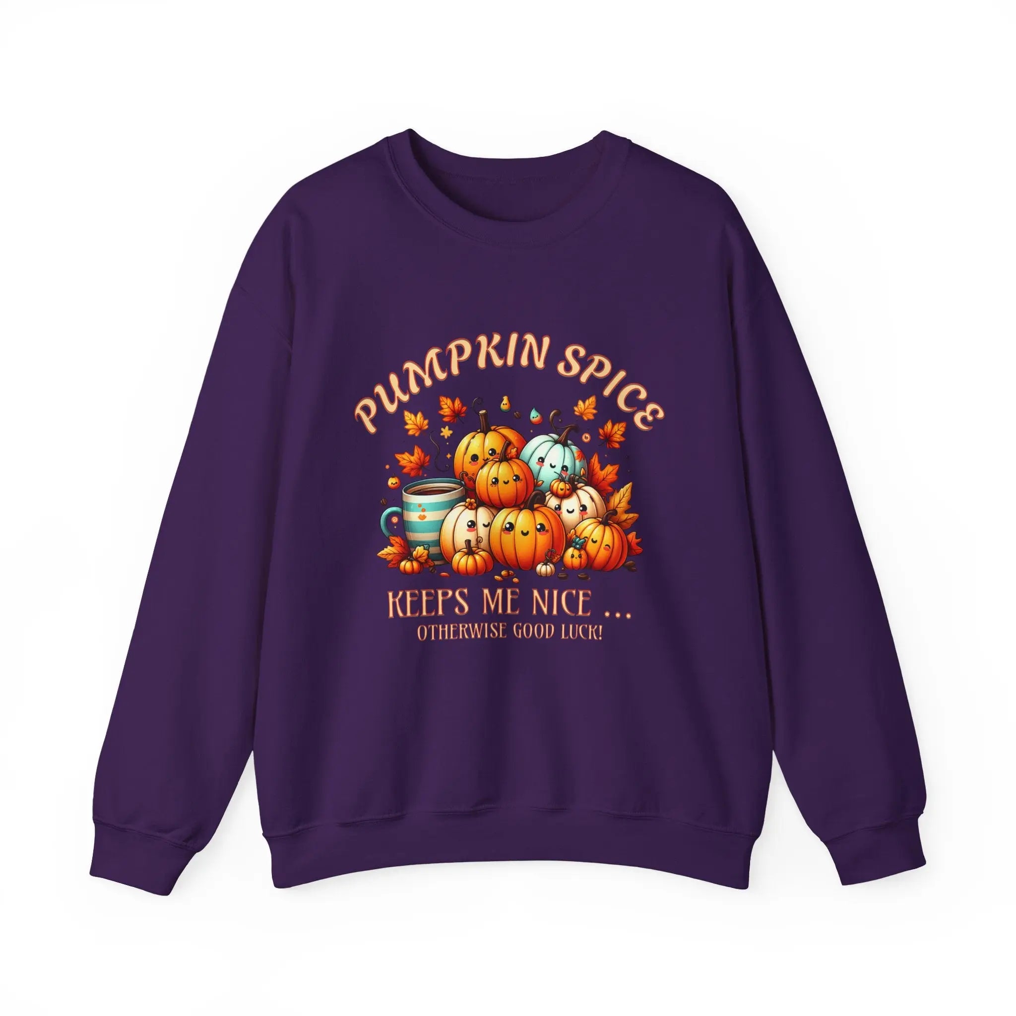 Pumpkin Spice Sweatshirt - Otherwise Good Luck Printify