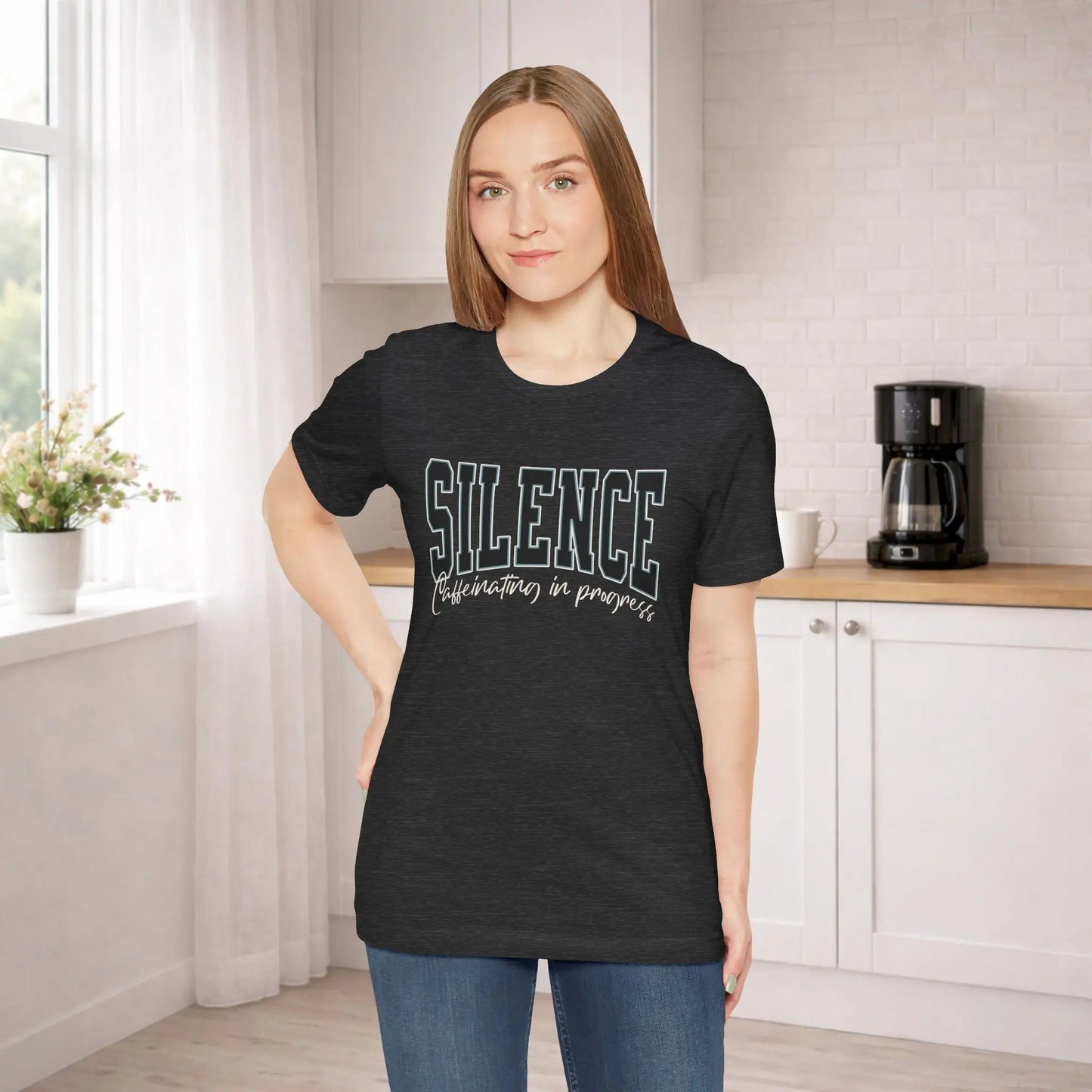 Silence Tee — "Celebration in Progress" Graphic T‑Shirt Printify