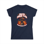 Hocus Purr-cuss Women's Tee - Cute kitten witch Halloween design Printify