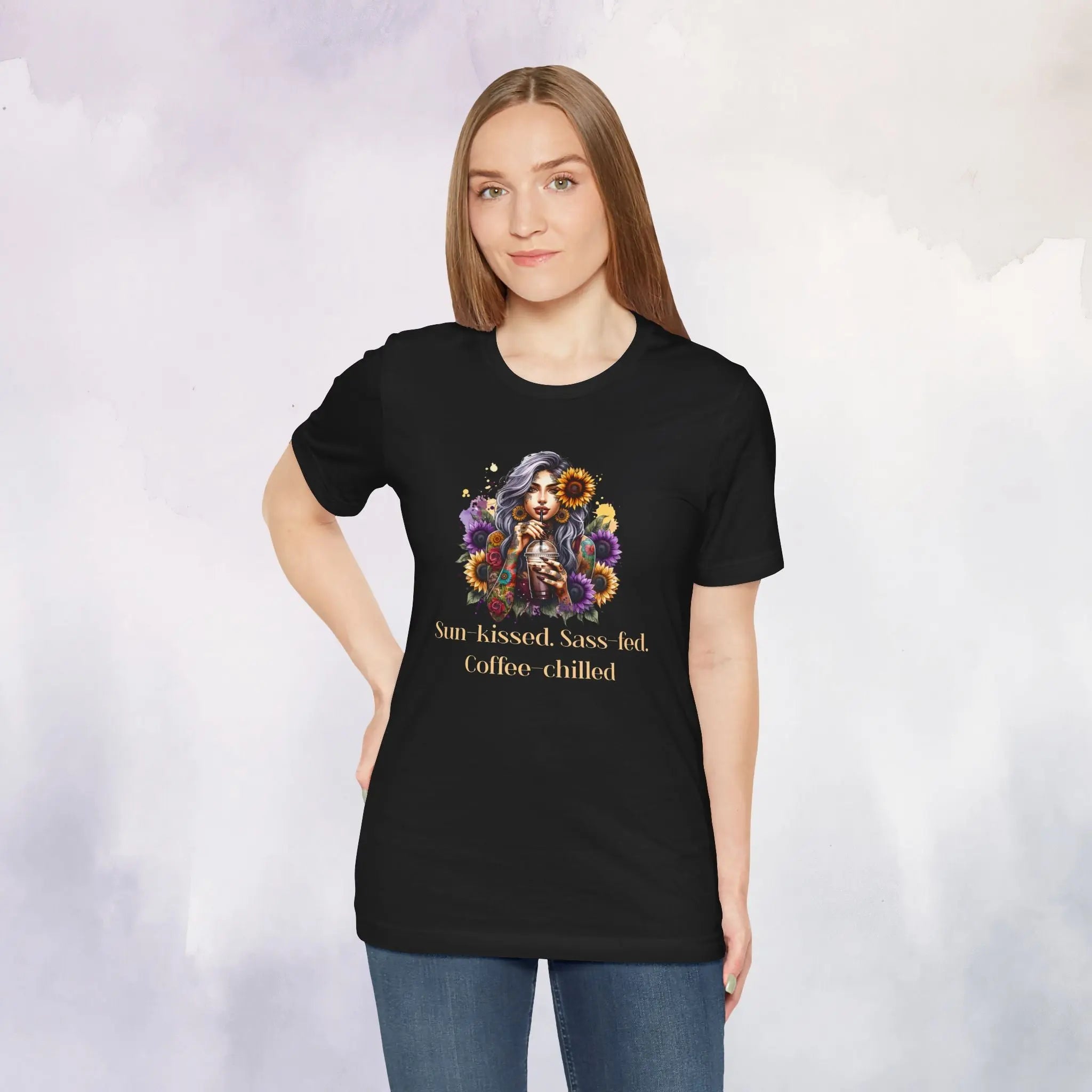 Sunkissed Flower Tee Printify